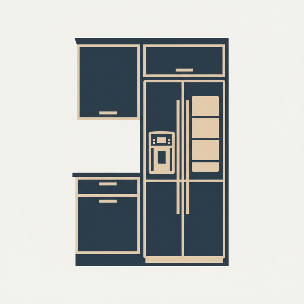 Built-in refrigerator icon