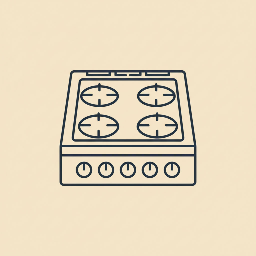 Stove repair icon