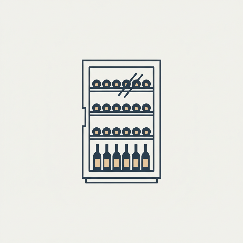 Wine cooler icon